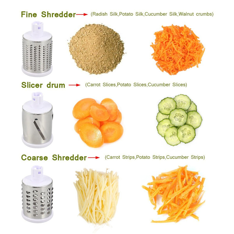 Manual Rotatory Vegetable slicer and Chopper