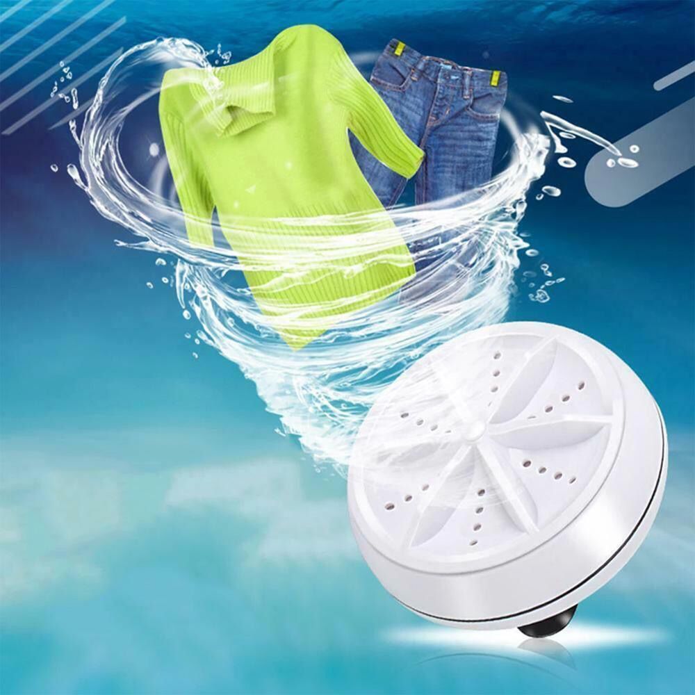 Eco-Friendly 1 Pc Portable Mini Washing Machine -Time Saving Laundry Solution